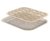 Поднос с вкладышем сушилкой «Колос» (455×360×23мм) ИП Панков Э.В.