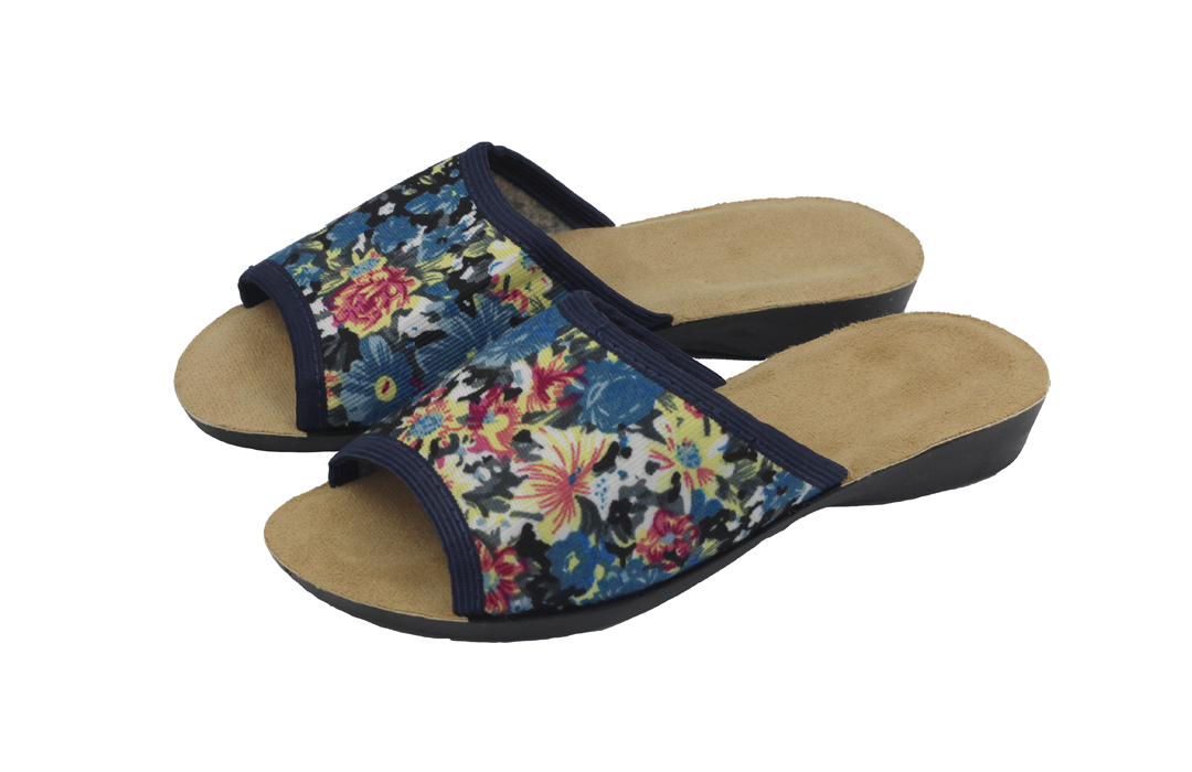 Туфли комнатные с верхом из текст. матер.женские р.37 41