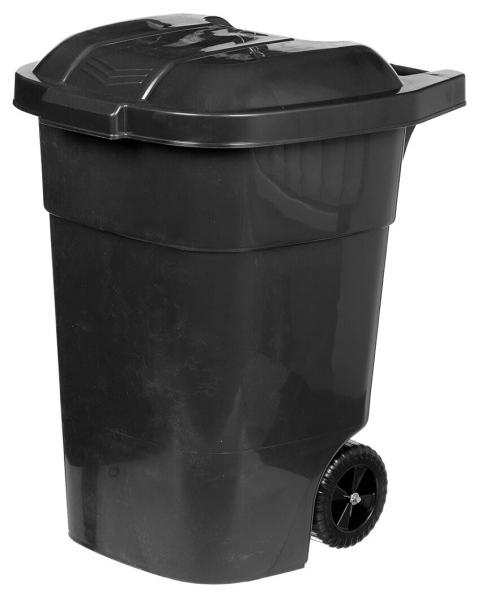 Бак универсальный с крышкой на колесах S (65л)