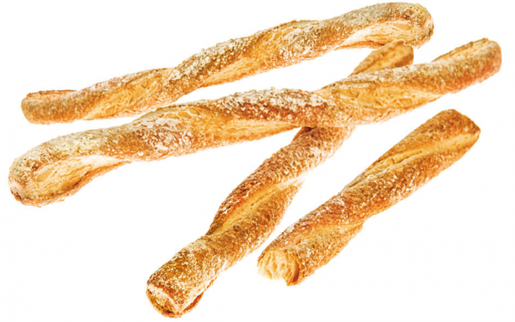 Печенье слоеное "Ладейки" крученые 400г.