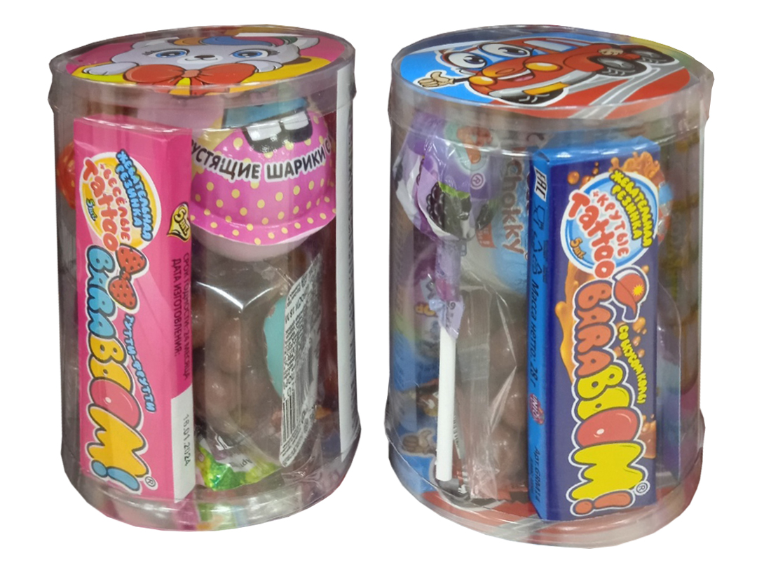 Набор кондитерский СУПЕР ПРИЗ для девочек/мальчиков 112,8/117,5гр