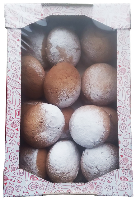 Изделие хлебобулочное Наслаждение со сливочной начинкой (бисквитное) 1,0 кг