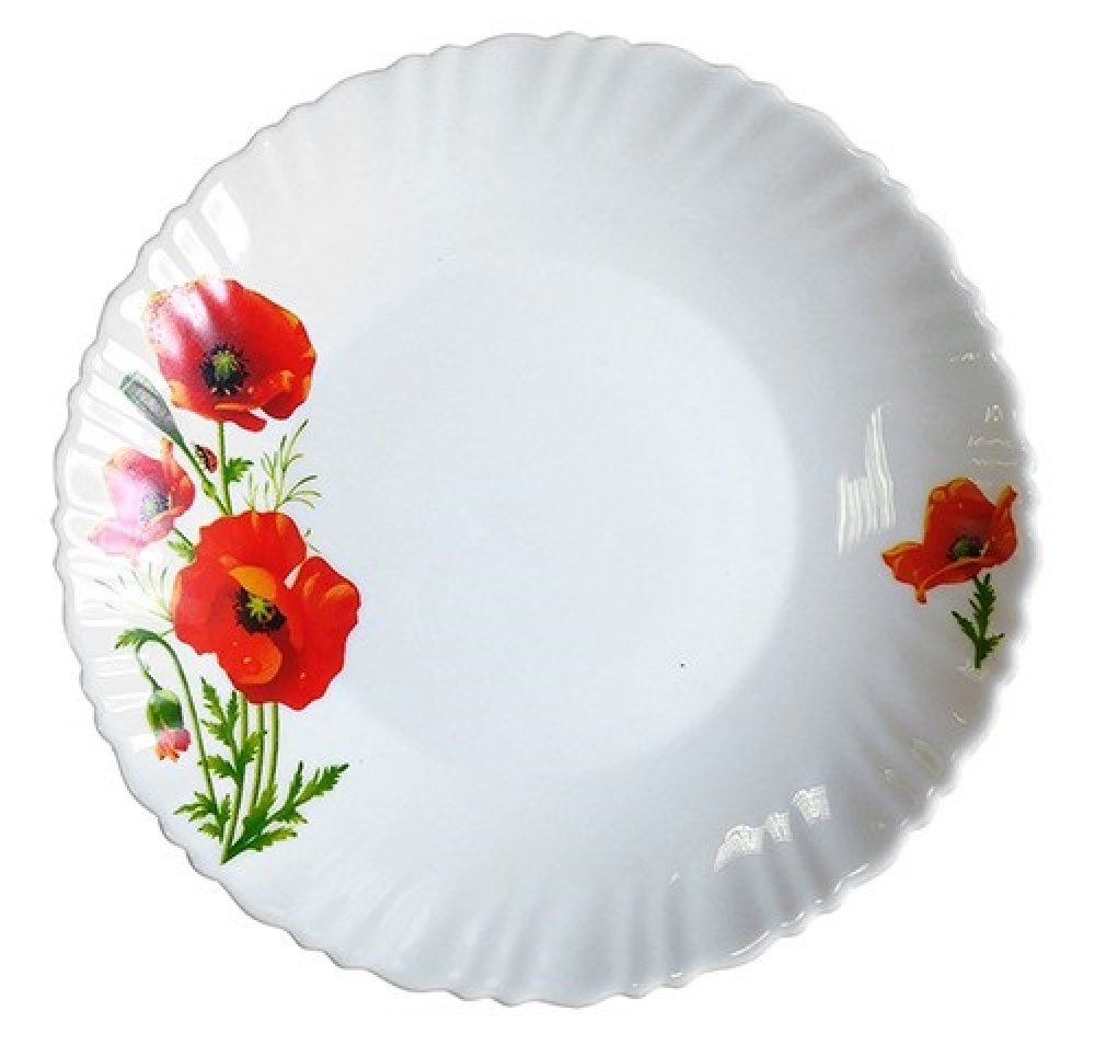 Тарелка десертная 19 см закален стекло