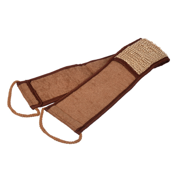 Мочалка банная с ручками, рами (крапива) 8х73см