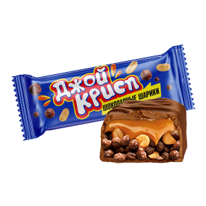 Конфеты ДжойКрисп рис.шарики и карамель фас 500г  ООО Северная КФ 