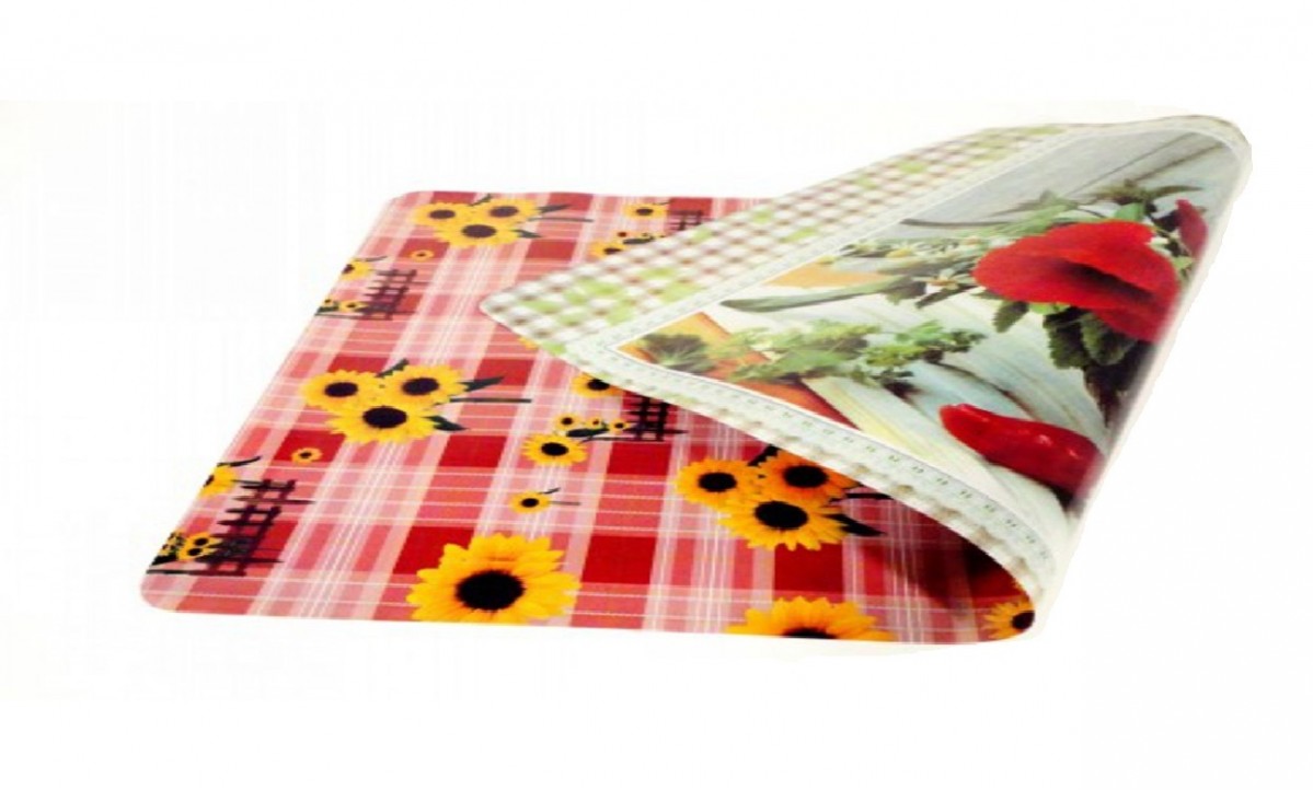 Термосалфетка двухсторонняя сервировочная с рисунком размер 60*100см (±3см)