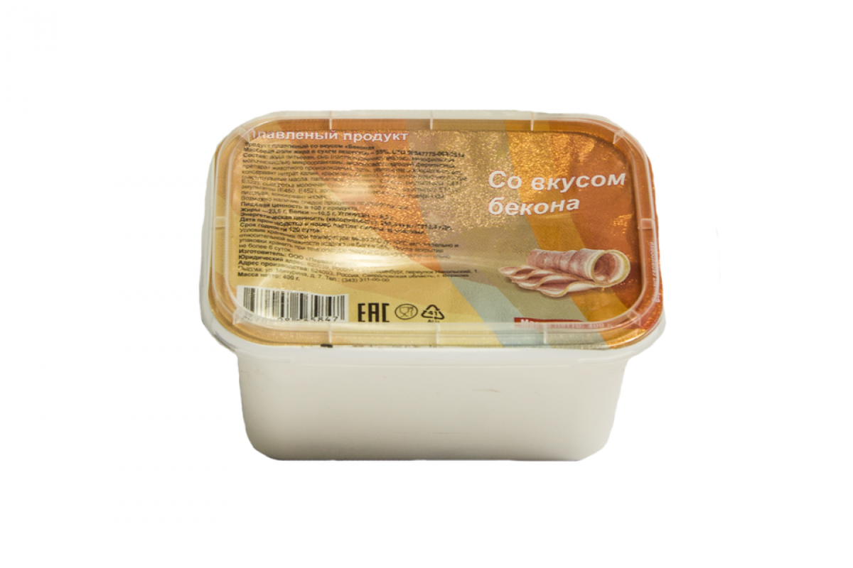 Продукт плавленный Любительский со вкусом бекона 400 гр ЗМЖ 