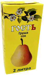 Сок Груша/Мультифрукт 2л ГОСТ