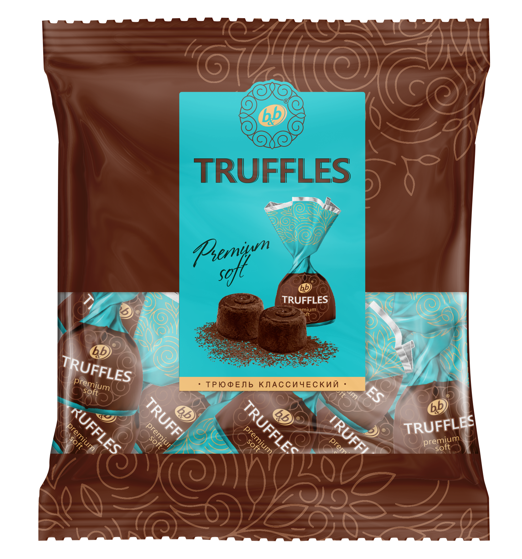 Конфеты неглазированные Трюфель классический, 500 г