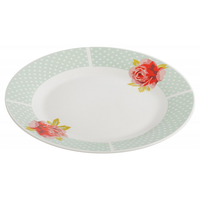 Тарелка десертная White Fox Gloria, фарфор, 19 см.