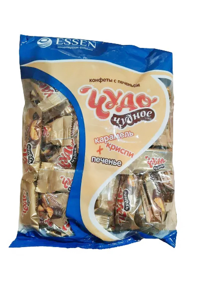 Конфеты "Чудо Чудное" с печеньем и криспи 500гр, Эссен продакшн ООО