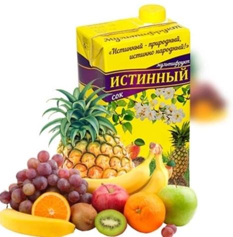 Нектар Истинный мультифрукт, 2л, ЗИС