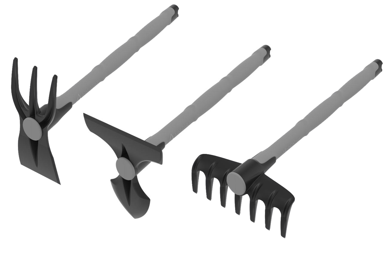 Садовый инструмент на длиной ручке 41 см стеклонаполненный полиамид