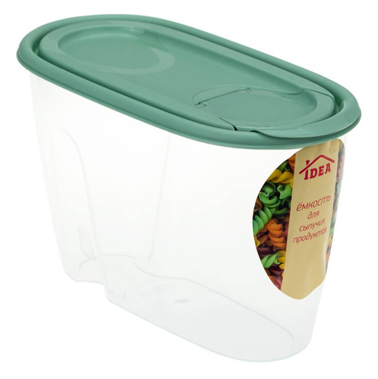 Емкость д/сыпучих продуктов 0,9 л Idea