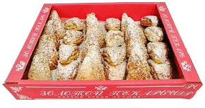 Пирожное Кокосовый треугольник 1кг, Ланкон Люкс