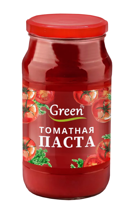 Томатная паста Green 25% 28% ГОСТ СТб твист 920г