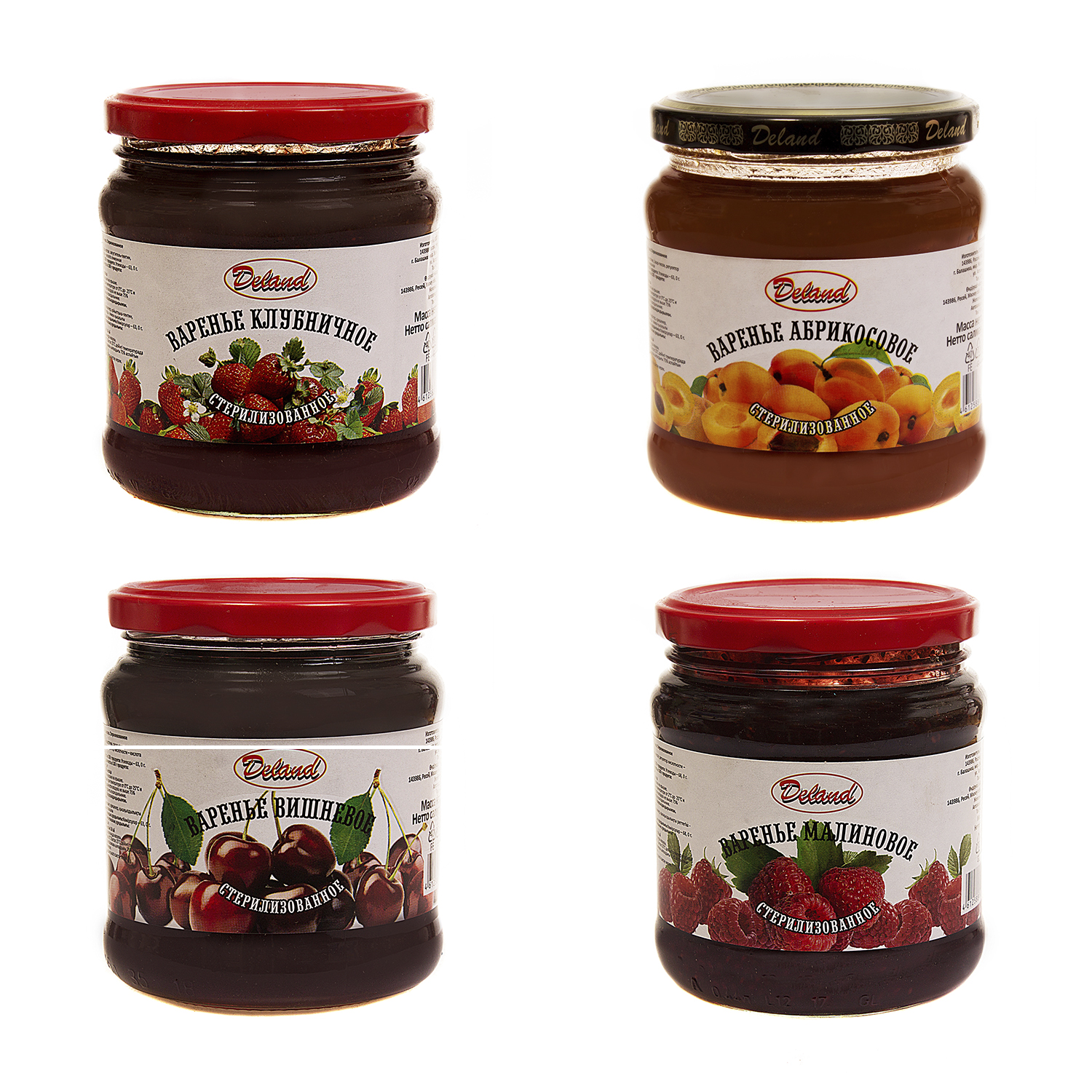 Варенье 550гр ст/б ООО Астраханка