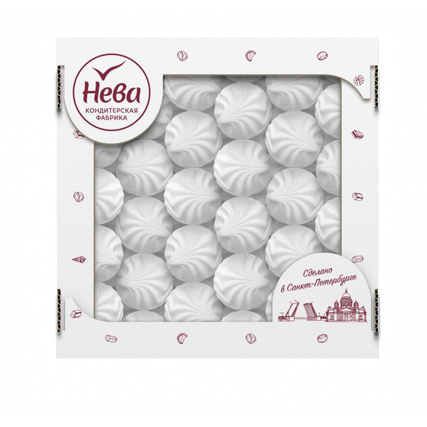 Зефир Нева Ассорти с ароматом ванили 650гр