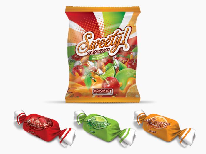 Конфеты жевательные "SWEETY!" 500гр ООО Эссен Продакшин