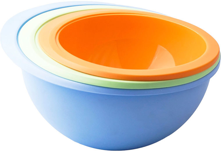 Набор Мисок 3шт. 1,3л 2,1л 3,2 л Уника Пласт