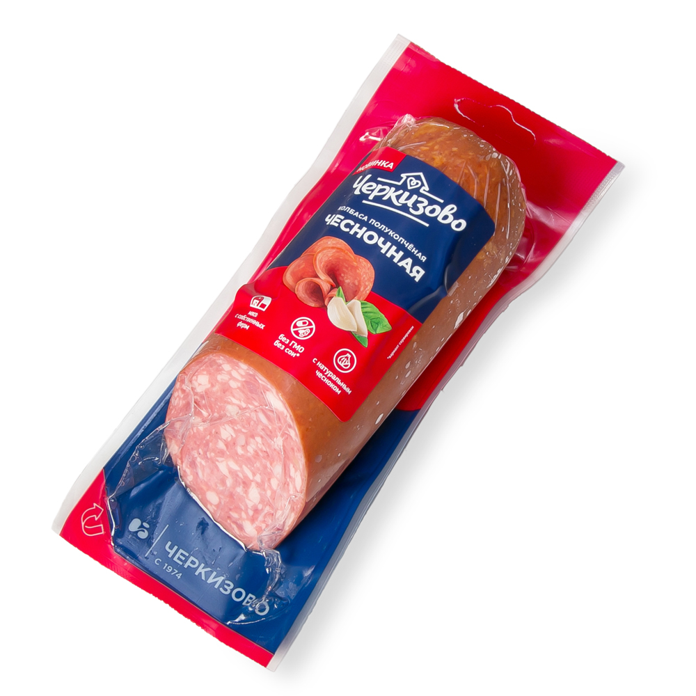 Колбаса п/к ЧЕСНОЧНАЯ 400г Халяль ЧМПЗ