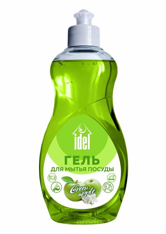 Гель для мытья посуды, фруктов и овощей 1050г, IDEL, "Агроконтинент 52" ООО