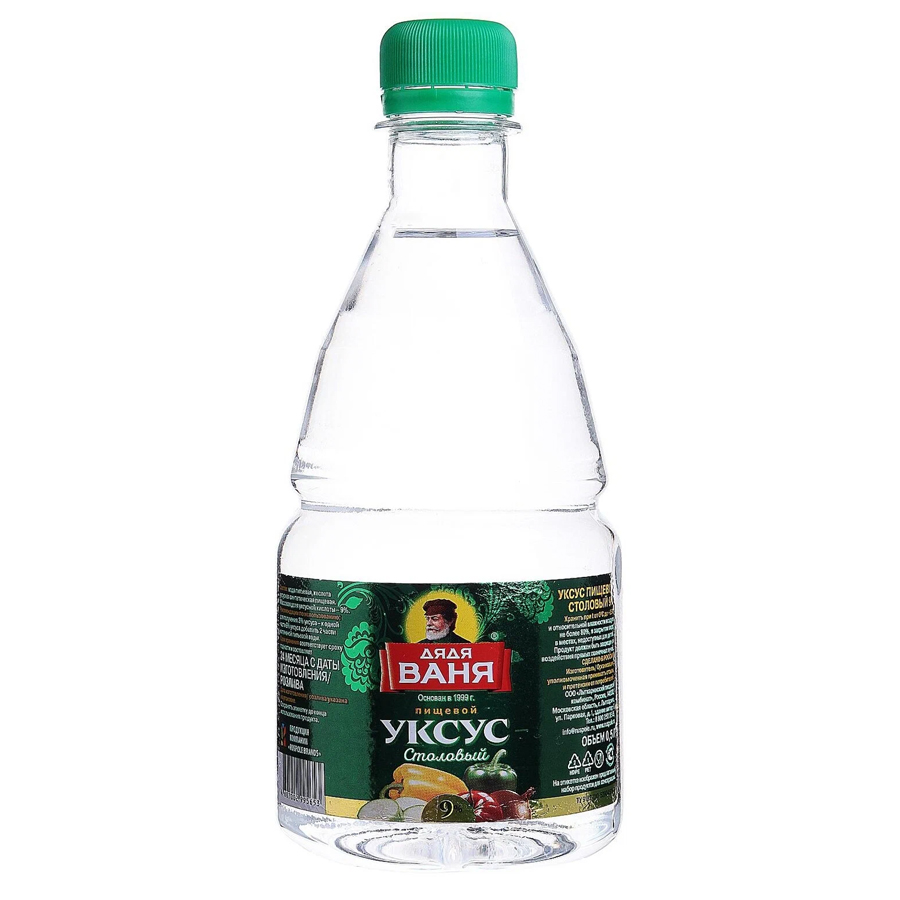 Уксус Дядя Ваня столовый 9% ПЭТ 1000 гр