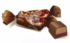 Конфеты шоколадные Мишки в лесу с начинкой и вафельной крошкой 500г