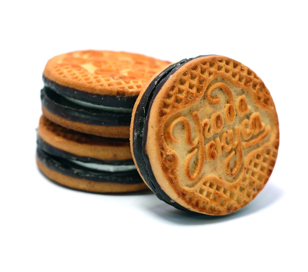 Печенье сахарное Угода вкуса дуэт Франже с начинкой 1кг