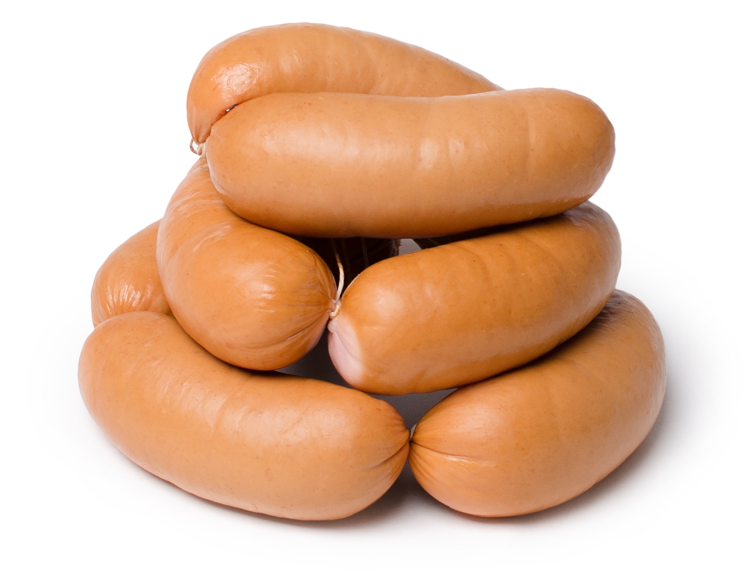 Сардельки СОЧНЫЕ кат.А, нат/обол, вес