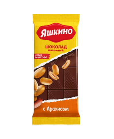 Шоколад Яшкино с орехом 90г/3шт ООО КДВ Групп