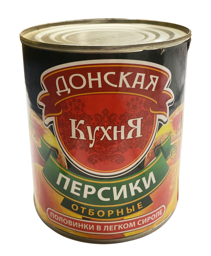 Персики отборные половинки в легком сиропе ж/б 0,850 мл. xiamen pak shing import @export Co.. Ltd.