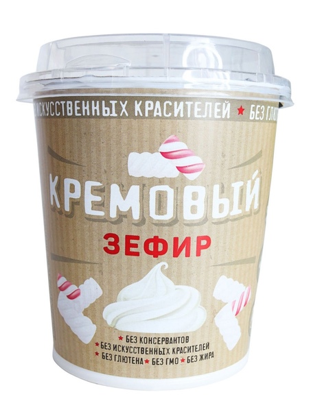 Десерт "Кремовый зефир маршмелоу", 200гр Изобилие ООО