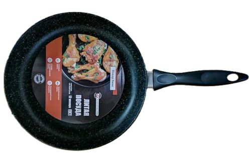 Сковрода 26 см, литой аллюминий, а/п покрытие, ООО "ВМ АЛЬВА"