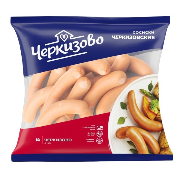 Сосиски сливочные по черкизовски. АО ЧМПЗ. Кат. Б.