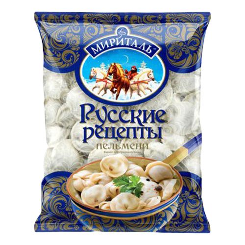 Пельмени "Русские Рецепты" 800г, ООО Мириталь