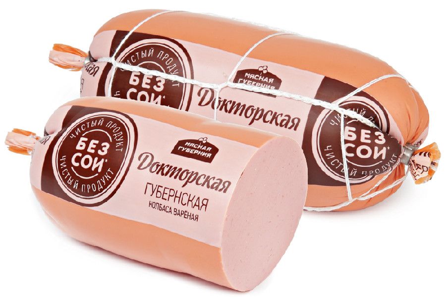 Колбаса вареная ГУБЕРНСКАЯ В СЕТКЕ НМО, в/с, вес Черкизово ООО