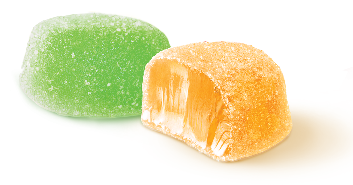 Мармелад желейный "Essen" (лимоный и яблочный вкус), 500 гр., Эссен продакшн АГ ООО