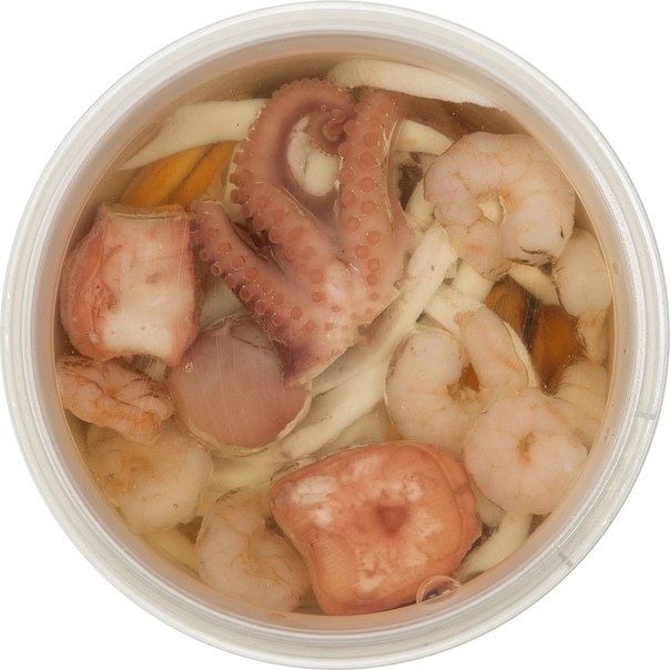 Коктейль из морепродуктов в масле, 270 гр Рыба Меч г. Ковров