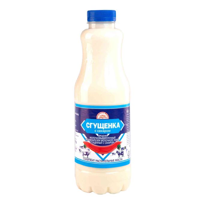 Продукт молочный сгущенный CЗМЖ ТМ "ПЕТРОВСКИЕ ФЕРМЫ" (950гр) КЗ "Поречский"