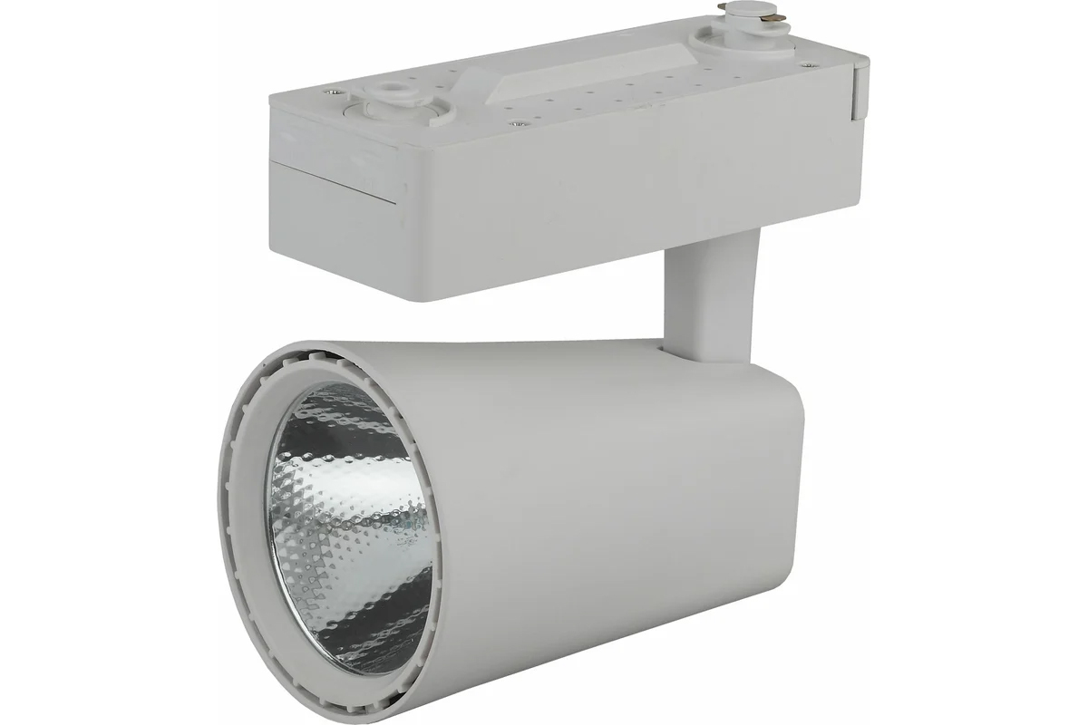 Трековый светильник однофазный ЭРА TR4 20 WH светодиодный 20Вт белый COB