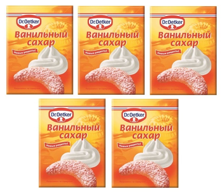 Ванильный сахар, 5 г х 5 шт. Откер