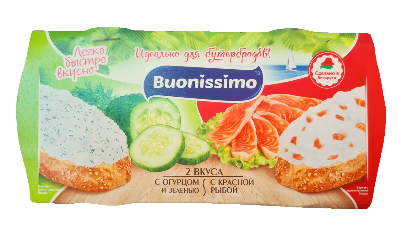 Крем с творогом "2 вкуса" набор в асс. МДЖ 28%, 240 г(2*120г), БЗМЖ ООО "ГМС ПРО"