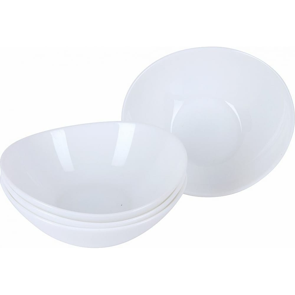 Салатник D16 см, 600 мл опал белый