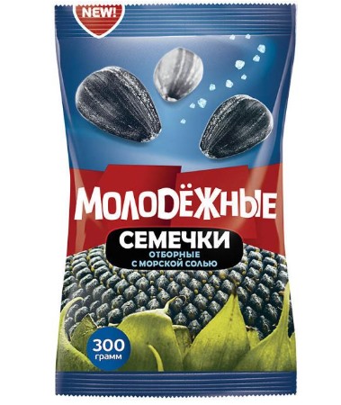 Семечки белые с солью «Молодежные» 300 г.