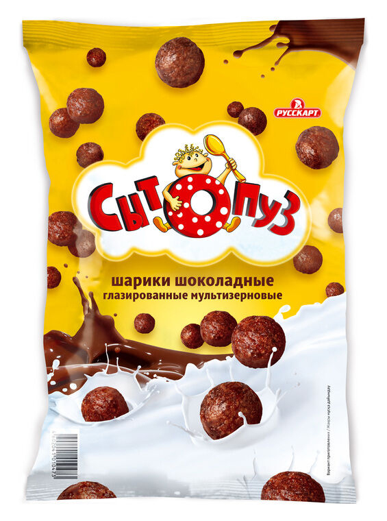 Шарики шоколадные Сытопуз 200г,ООО Русскарт Сити Русскарт Сити ООО (производитель)