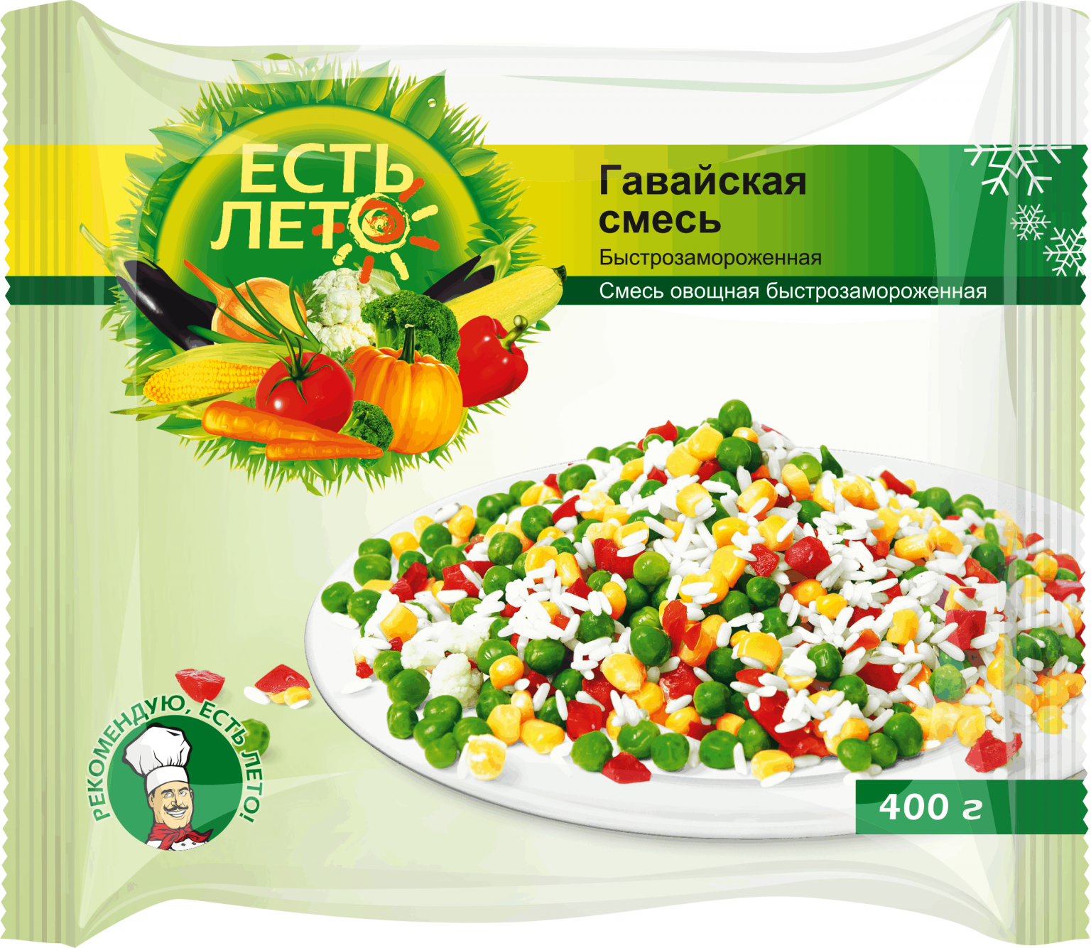 Смесь "Гавайская" ТМ "Есть лето"пак. 400г