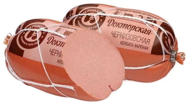 Колбаса вареная Докторская губернская в сетке вес. ЧЕРКИЗОВО