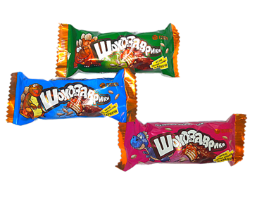 Конфета "Шокозаврики" 0,5 кг Эссен Продакшн ОАО