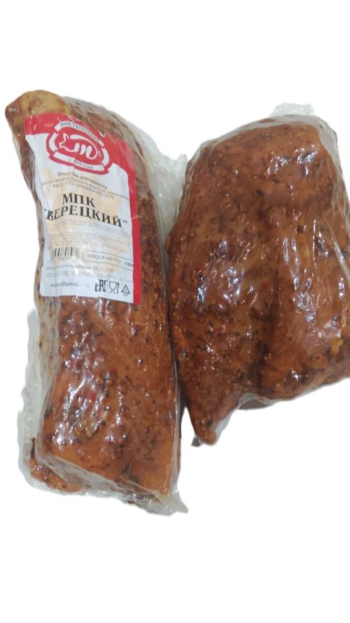 Продукт в/к Кат.Б. Мясо по Домашнему в обсыпке вес